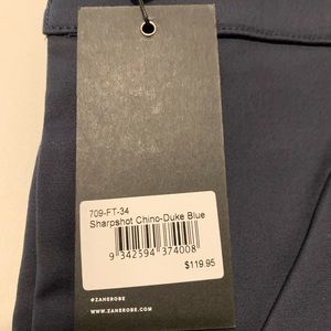 Zanerobe Duke (Navy) Blue Sharpshot Chinos (NWT)